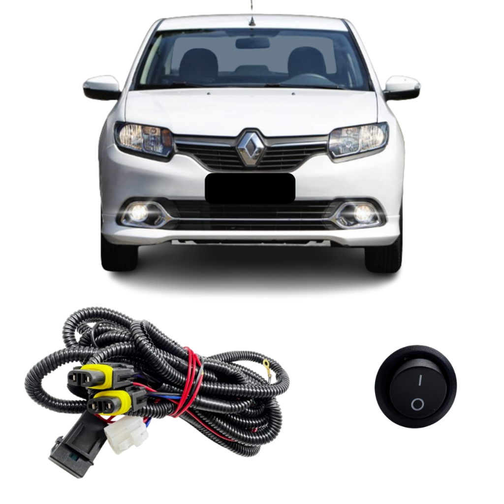 Chicote Farol De Milha Logan Todos em Oferta na Shopee