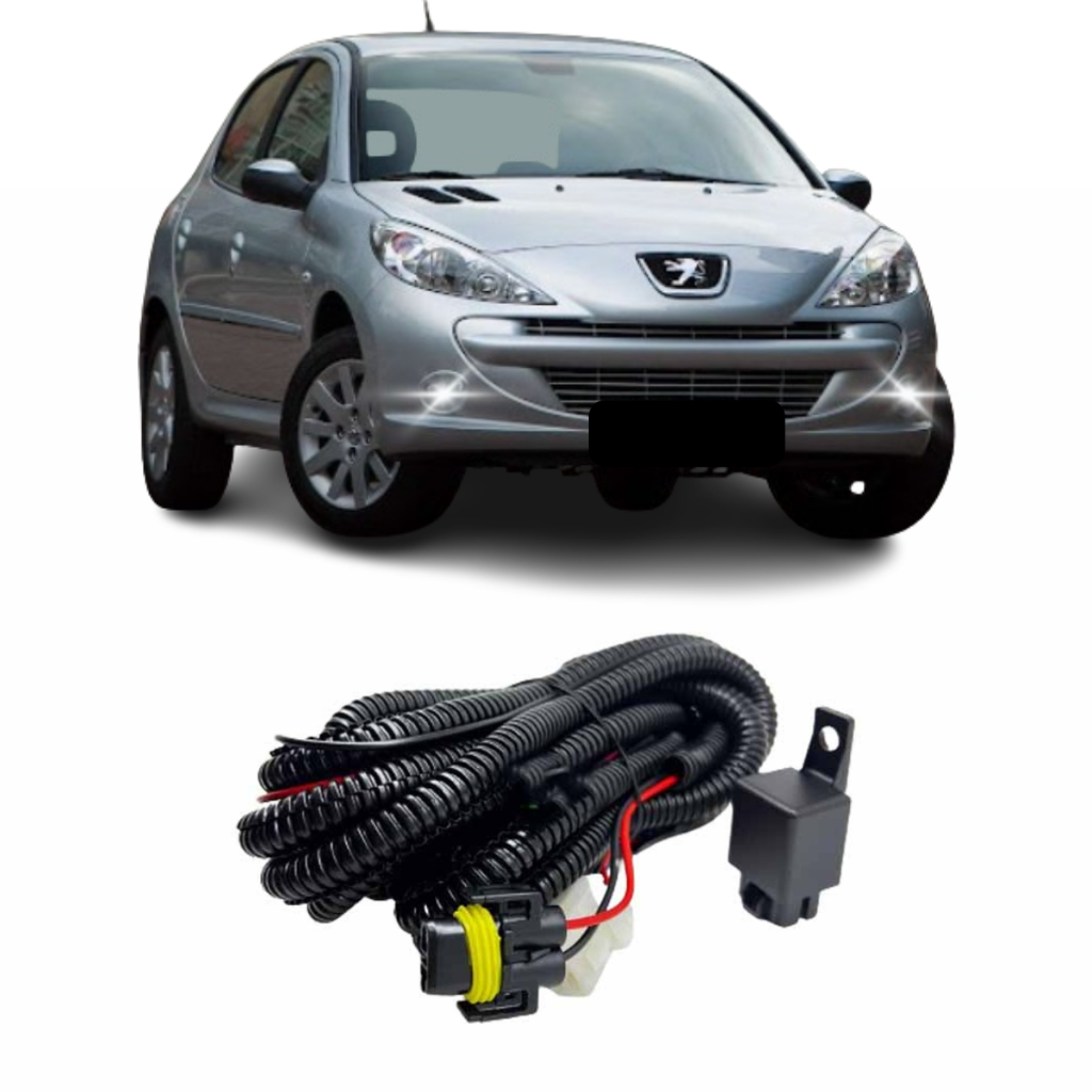 Chicote do Farol de Milha Peugeot 207 Todos em Oferta na Shopee