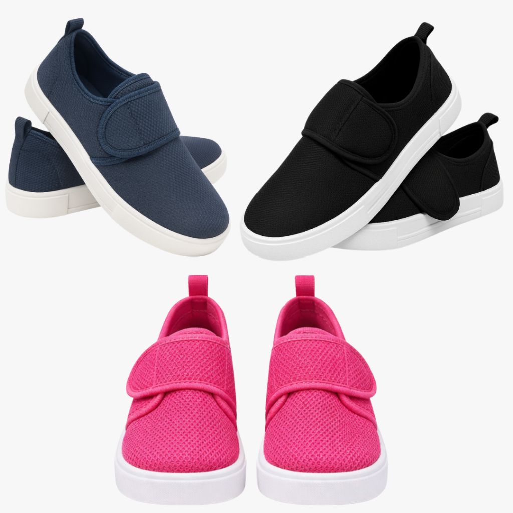 Tênis Infantil Unissex Calce Fácil Velcro - 20 ao 34