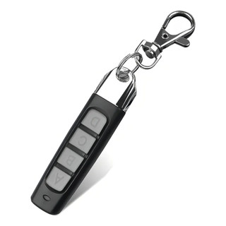 Controle Remoto Preto Ideal para Portões Automáticos Fácil Programação