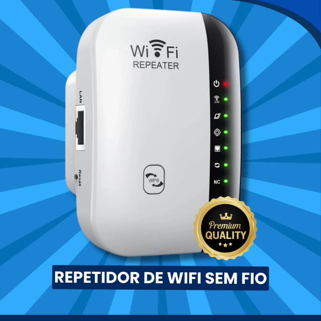 Repetidor Amplificador Multiplicador De Sinal Wifi Longa Distancia Sem Fio Wifi 2.4ghz Qualidade Alta Velocidade