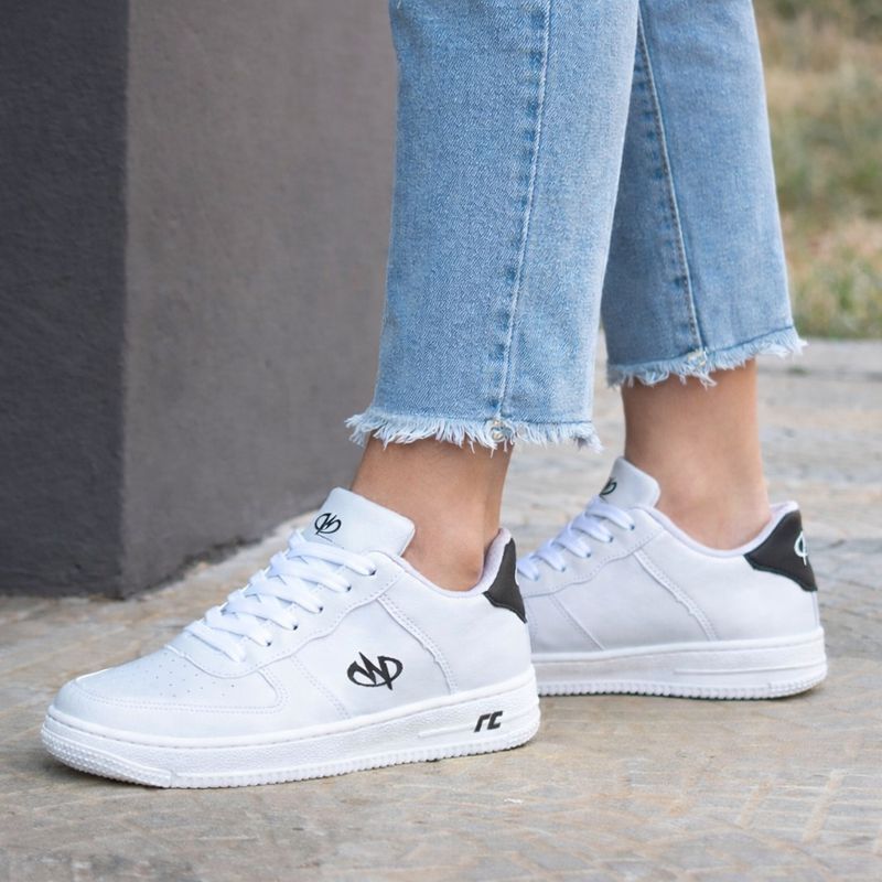 Tênis Basico Casual Estilo Retrô Sneaker Runway Sportwear Feminino