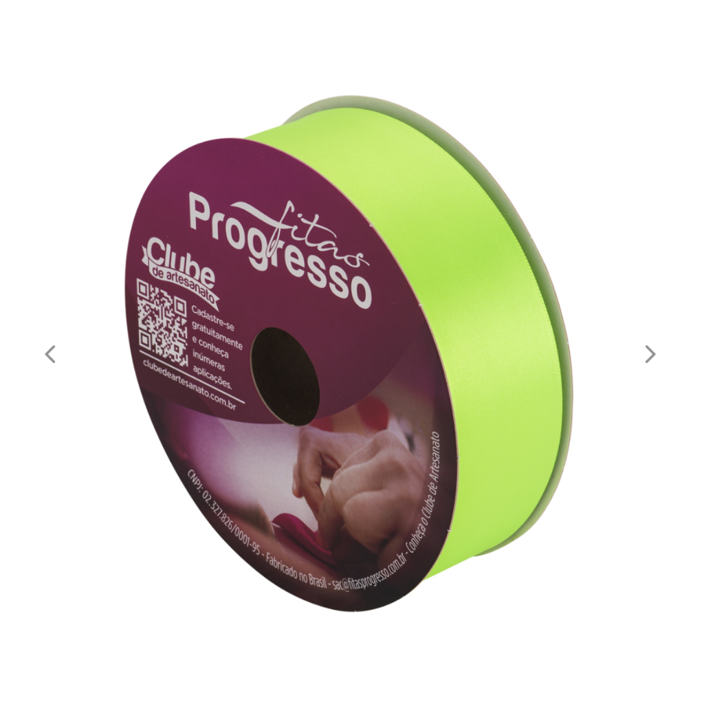 (CF009-50M)FITA PROGRESSO DE CETIM COM 38 mm DE LARGURA EM ROLO 50 METROS CF009