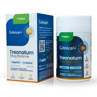 Treonatum Mag Balance | Life Option | 60 Cápsulas | Equilíbrio Neuromuscular e Bem-Estar em Oferta na Shopee