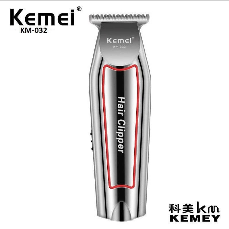 Máquina Cortar Kemei Acabamento Profissional Sem Fio KM-032 em Oferta na Shopee