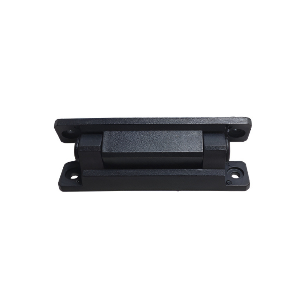 Dobradiça Sem Mola 11cm Nylon Preta Freezer Balcão Refrigerado