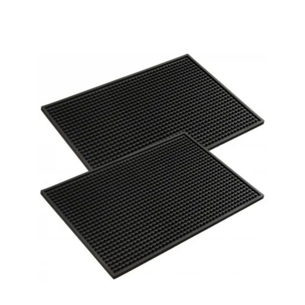 Kit 2 Tapetes Escorredor PVC Barmat para Bar e Cozinha 45x30cm Porta Copos e Pratos em Oferta na Shopee