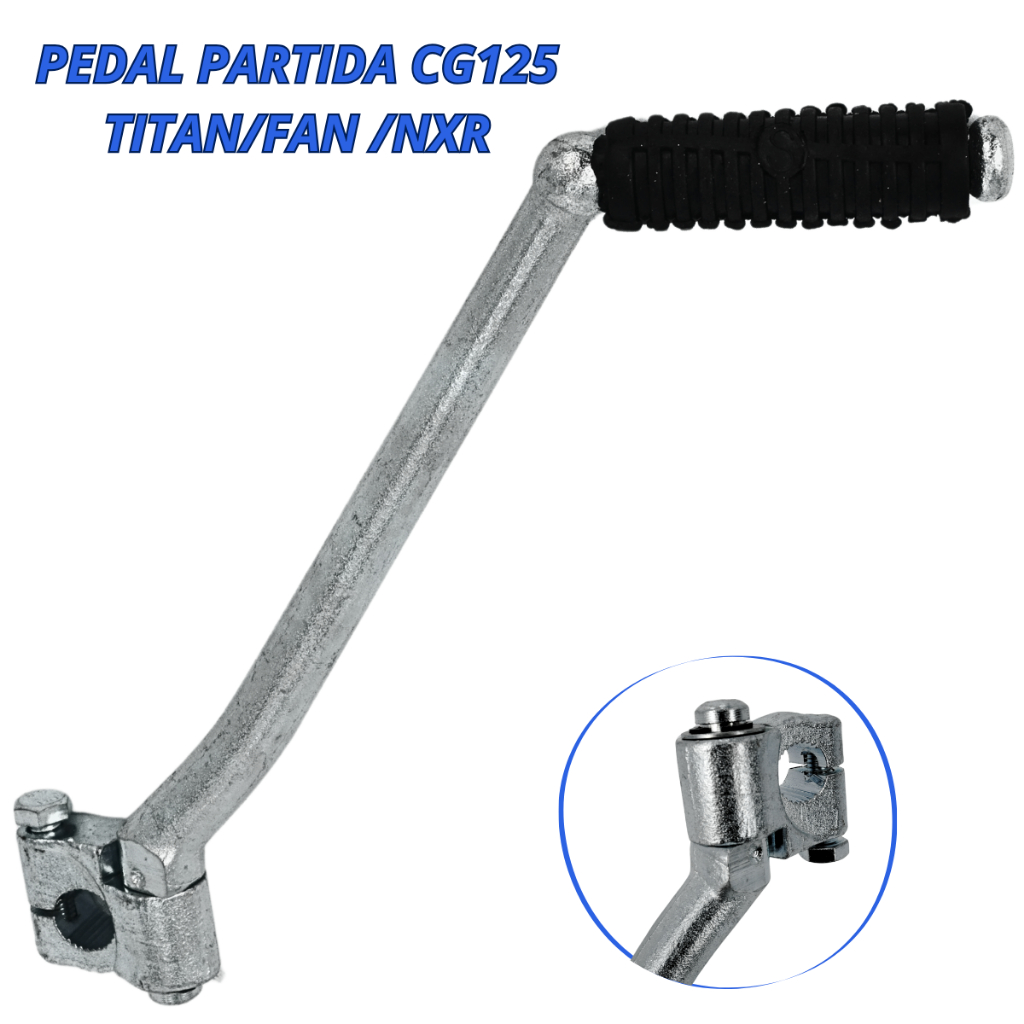 Pedal de Partida CG Titan/Fan 125 2000-2008 Bros 125 2003-2005 Reforçado Smartfox