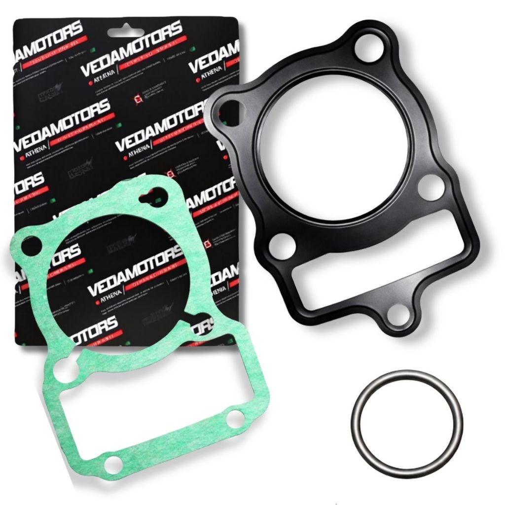 Junta do Cilindro + Junta do Cabeçote P/ Cg 125 Titan 1995-1999 Vedamotors em Oferta na Shopee