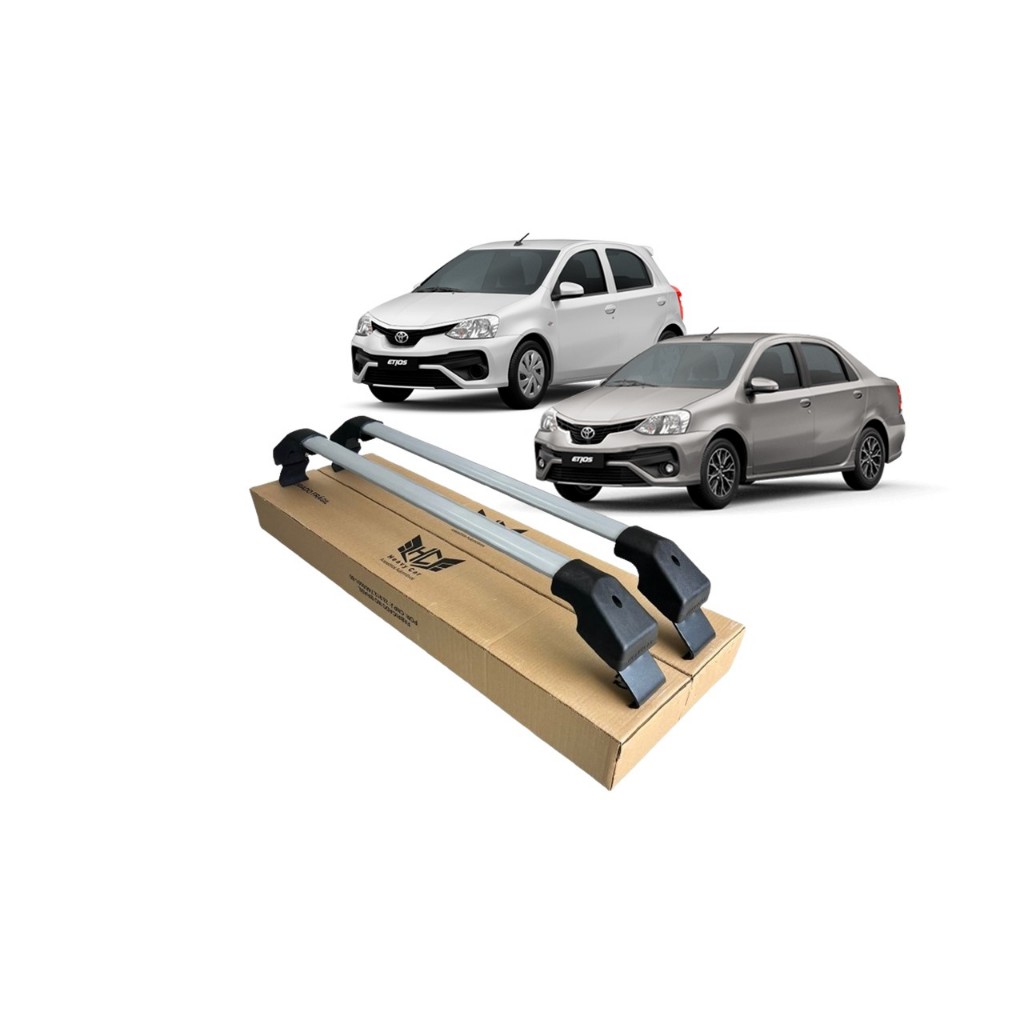 Rack Bagageiro Robust Para Toyota Etios 2010 A 2021