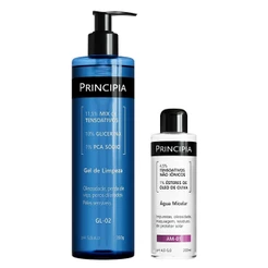 Principia Kit Double Cleasing c/ Água Micelar AM-01 + Gel de Limpeza GL-02
