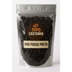 UVA PASSA PRETA SEM SEMENTE 1KG
