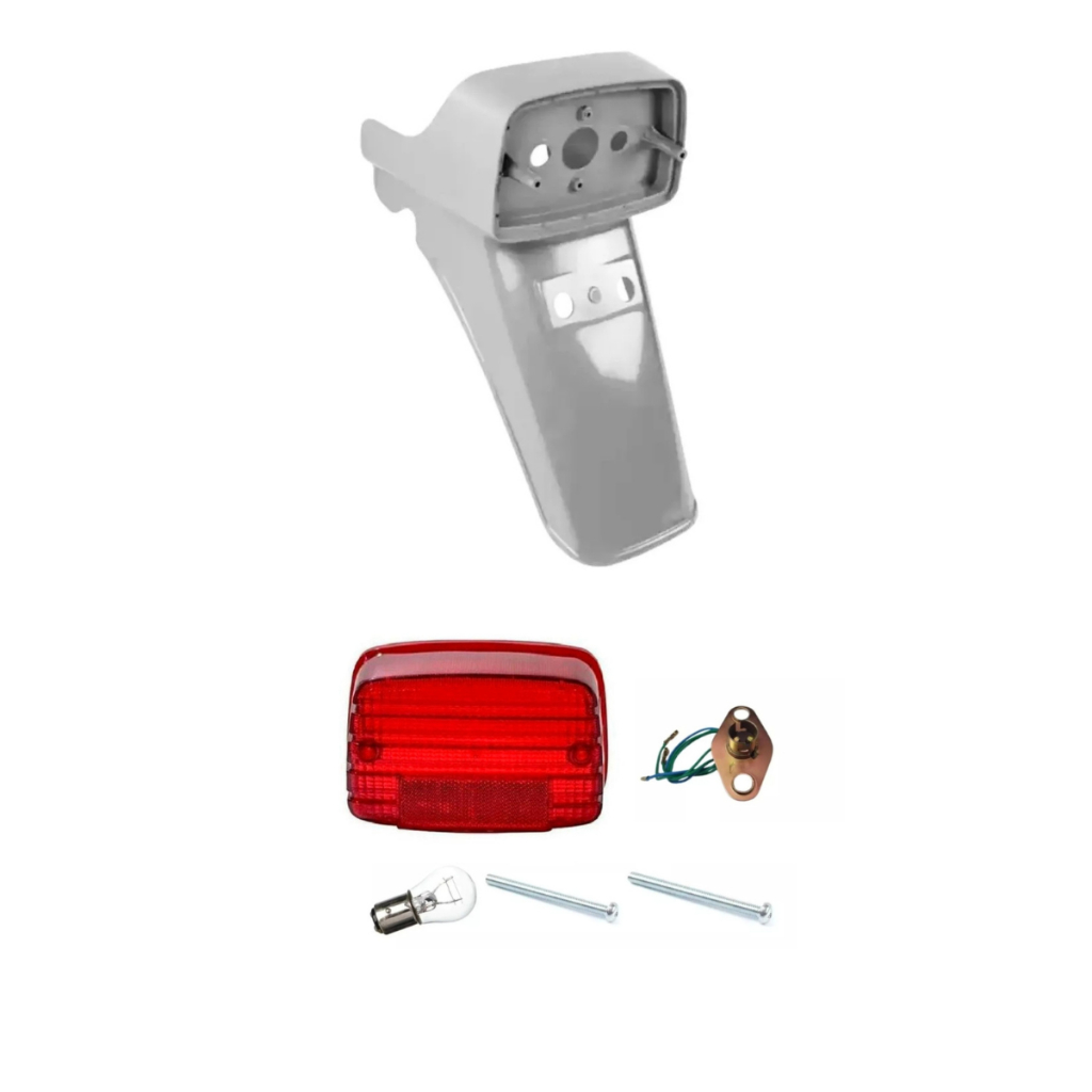Paralama Traseiro Cg 125 Ml 125 E Turuna 83 A 88 + Lanterna
