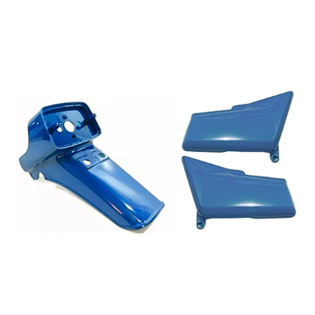 Tampa Lateral Cg 125 83 84 Azul 1983/1984 Paralama Traseiro