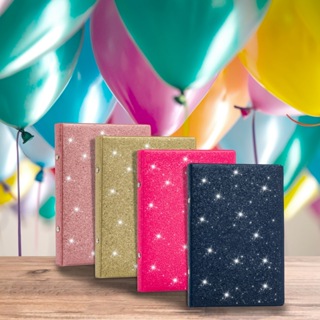 ÁLBUM FOTOGRÁFICO 10X15 COURO GLITTER 120 FOTOS IDEAL PARA PRESENTE 5 MODELOS em Oferta na Shopee