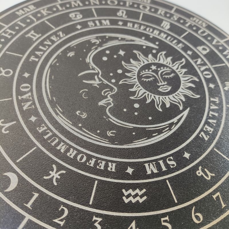 Tabuleiro para Pêndulo/Radiestesia