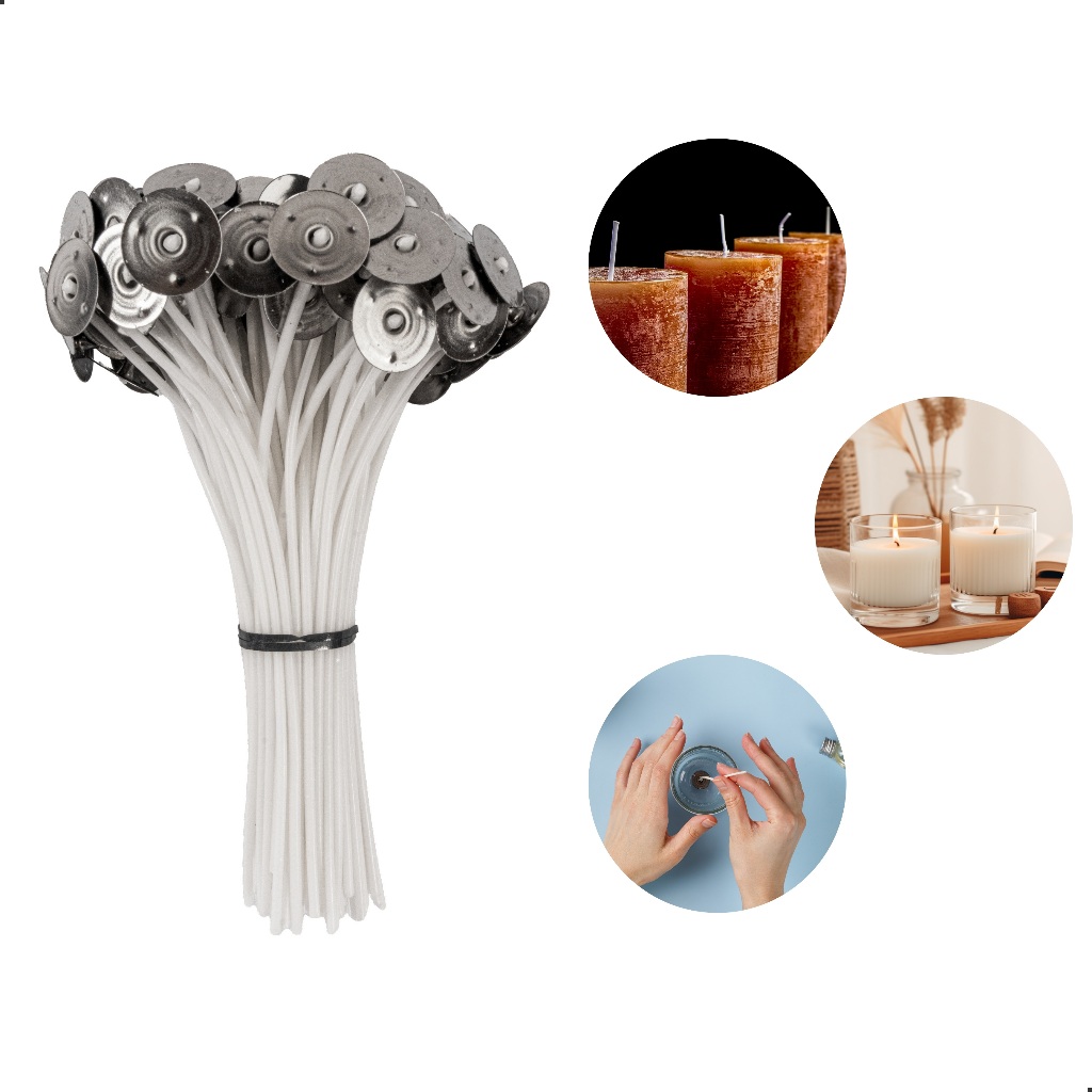 Kit 30 Pavios P/Velas Especiais 15cm- 1,5mm em Oferta na Shopee