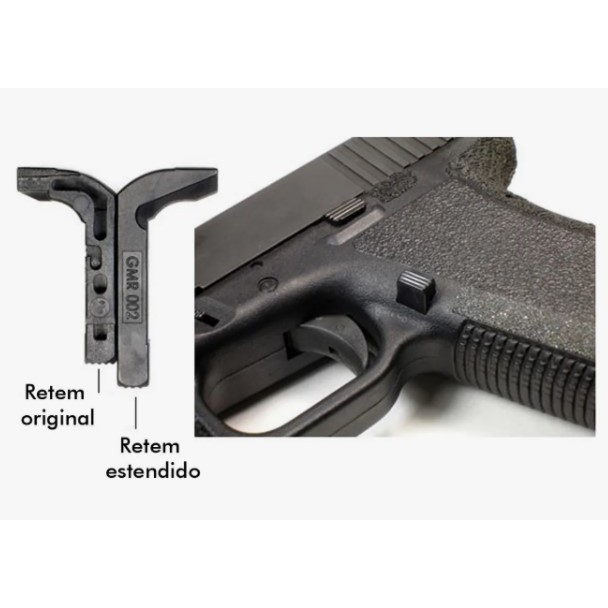 Retem Carregador Alongado - Glock G19 e G25 em Oferta na Shopee