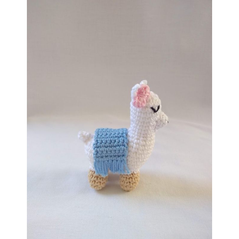 Chaveiro Lhama Amigurumi