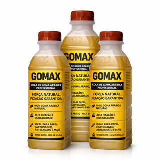 Cola Goma Arábica Profissional Pura e Concentrada 500g em Oferta na Shopee