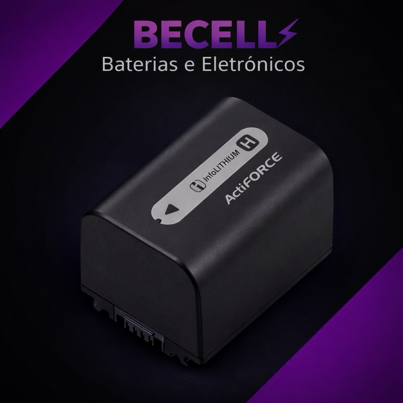 Bateria Infolithium Serie H NP-FH50-para Sony Hc52 Hc40 Hc54 Dvd60 Sr82 Sr65 + NF + Entrega Direta