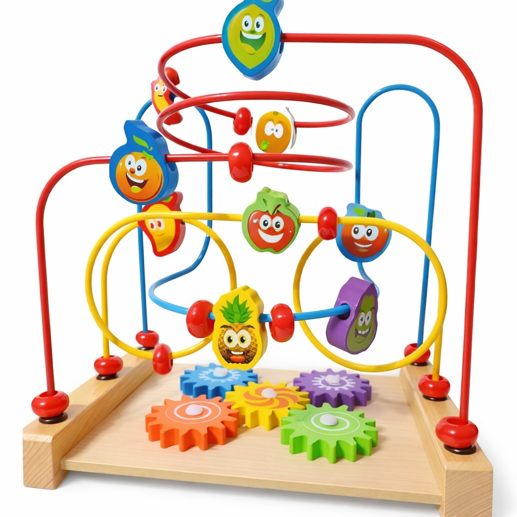 Brinquedo Pedagógico Educativo Infantil Criança Montessori Montanha Russa em Oferta na Shopee