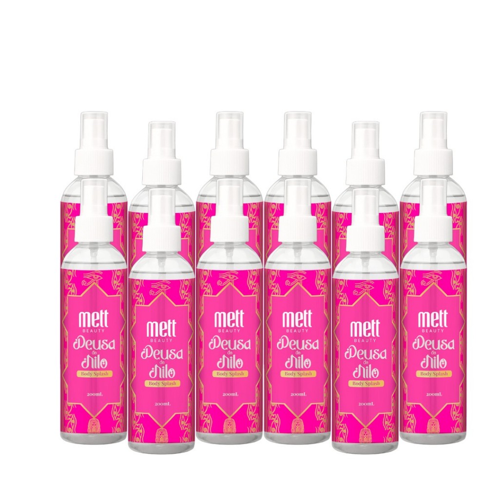 Kit 12 Body Splash Árabe Feminino Atacado Perfume Doce Longa Duração Fragrância Intensa Revenda Loja Preço Único