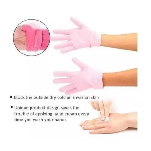 Meia E Luva Silicone Hidratante Cicatrizante Saúde