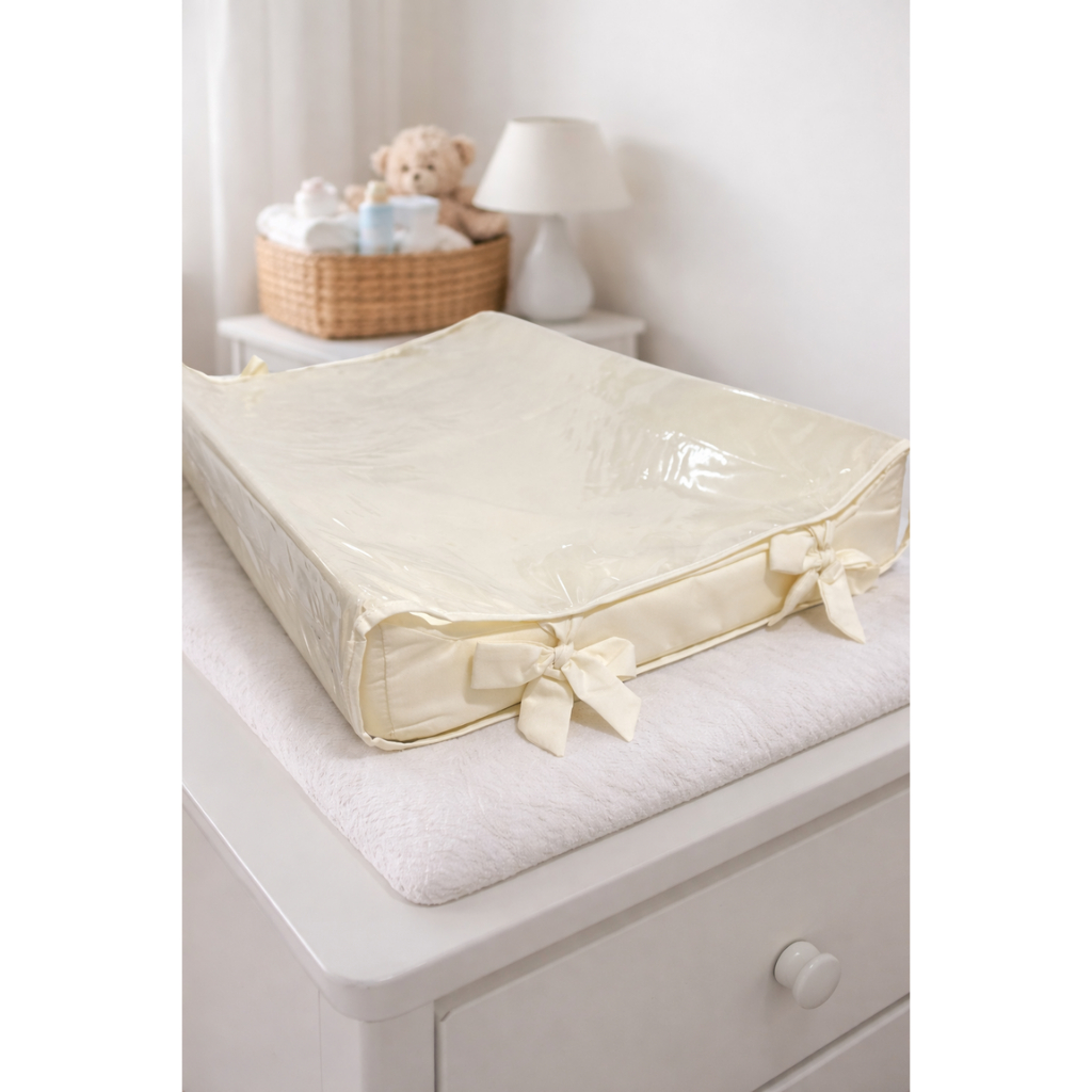 Trocador de Cômoda Para Bebê Modelo Americano Plastificado 68 x 45 x 10 Cm