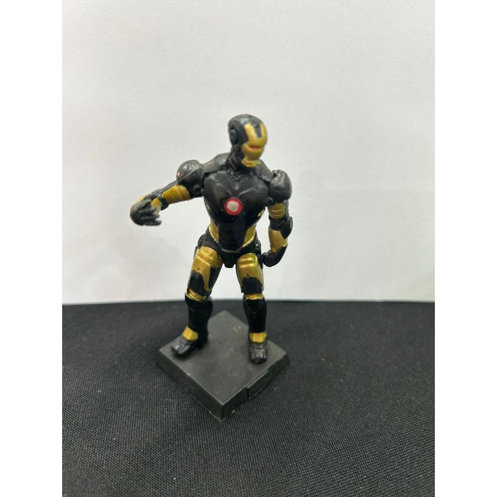 Action Figure Homem de Ferro Gold Armor Miniatura IronMan Marvel