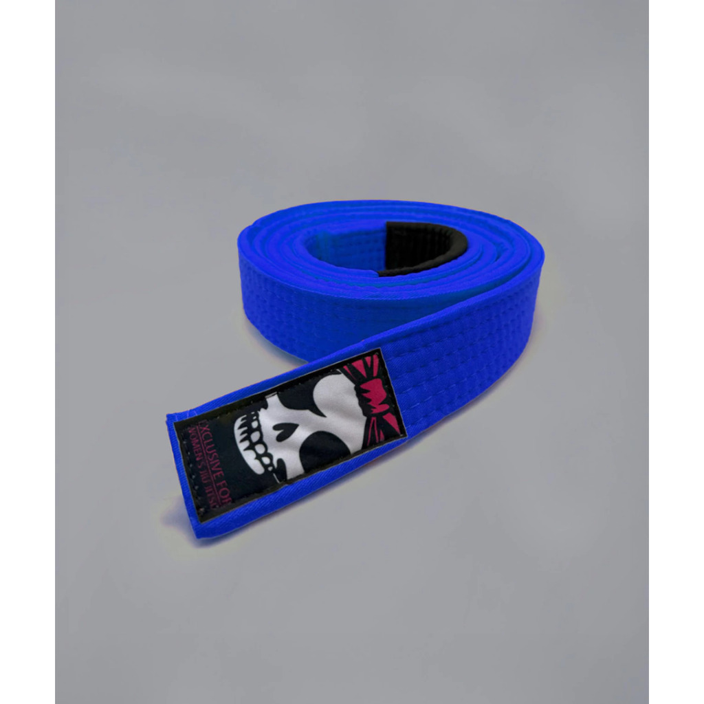 Faixa Jiu-Jitsu ROXA/AZUL premium meninas do jiu 2,5 metros