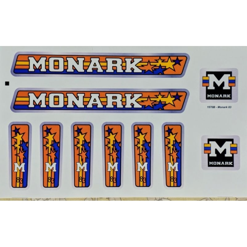 Adesivos Colante Bicicletas Monark 83