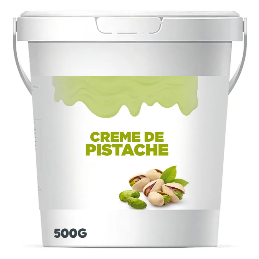 Creme Recheio Pistache Para Açaí Pizza Torta Pipoca Sorvete Confeitaria 500g em Oferta na Shopee