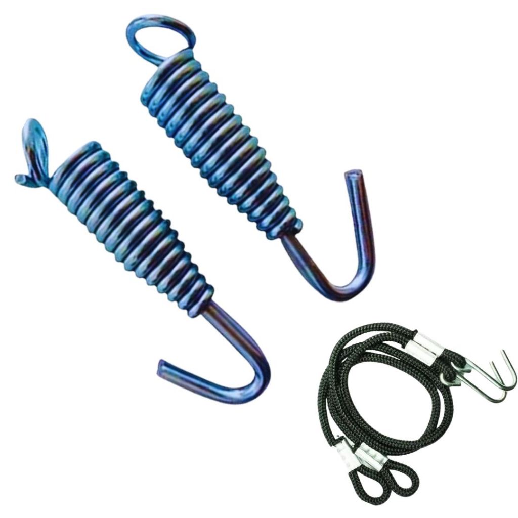 Mola Extensora Alongadora + Corda Extensora | Acessórios Rede de Descanso | (Kit Mola + Corda)