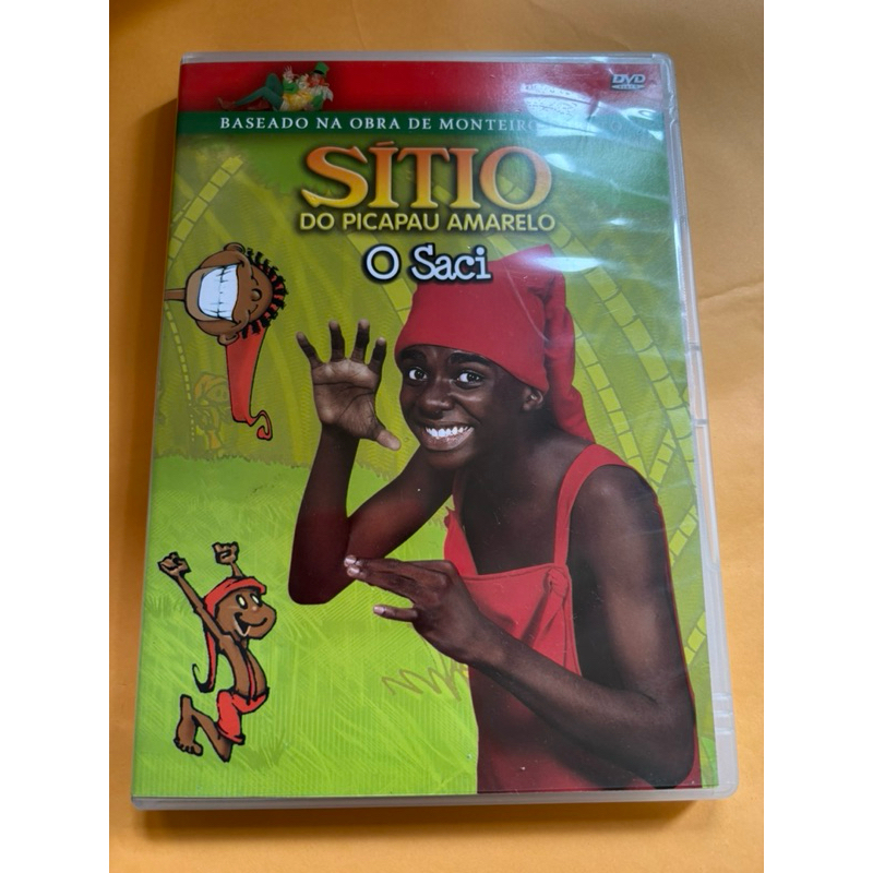 dvd Sítio do pica pau amarelo O Saci