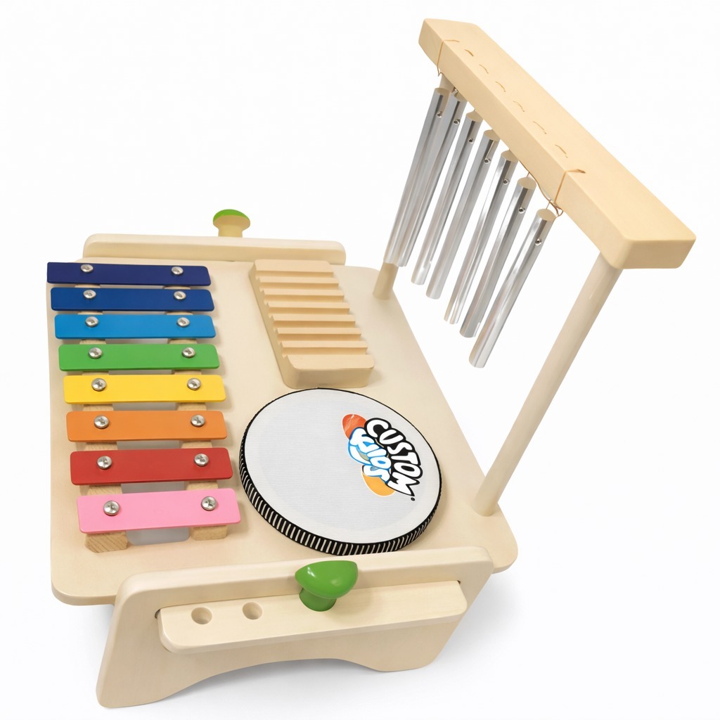 Brinquedo Pedagógico Educativo Banda Musical Montessori Creche Escola · foto 2