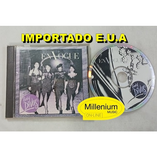 CD En Vogue  Funky Divas 1992 Importado E.U.A Original Gravadora Colecionador Ótimo Estado