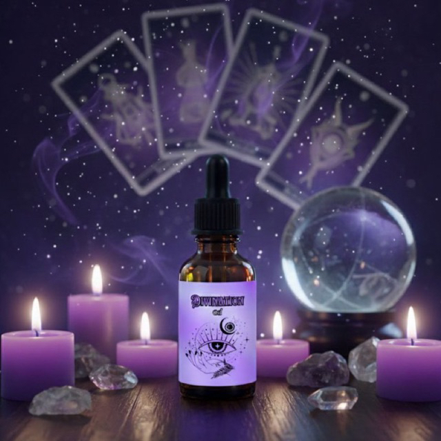 Óleo Energético Divination 20ml – Adivinhação e Clareza Espiritual / Hoodoo em Oferta na Shopee