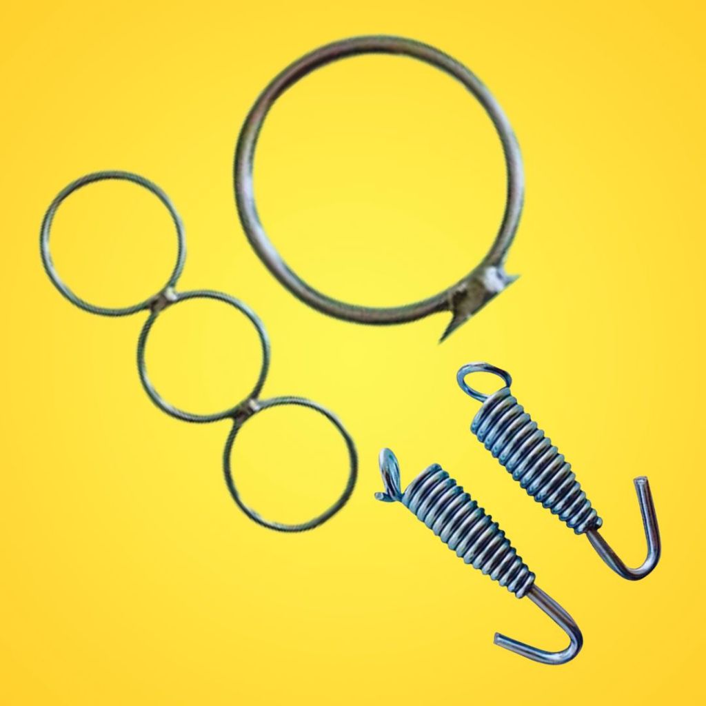 Encurtador de Rede + Mola Extensora | Kit Acessórios Rede de Dormir (ENCURTADOR + MOLA)