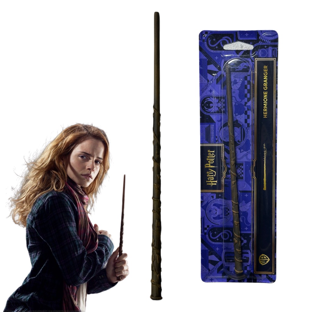 Varinha Colecionável Hermione Granger Original Licenciada Filme Harry Potter 25cm em Oferta na Shopee