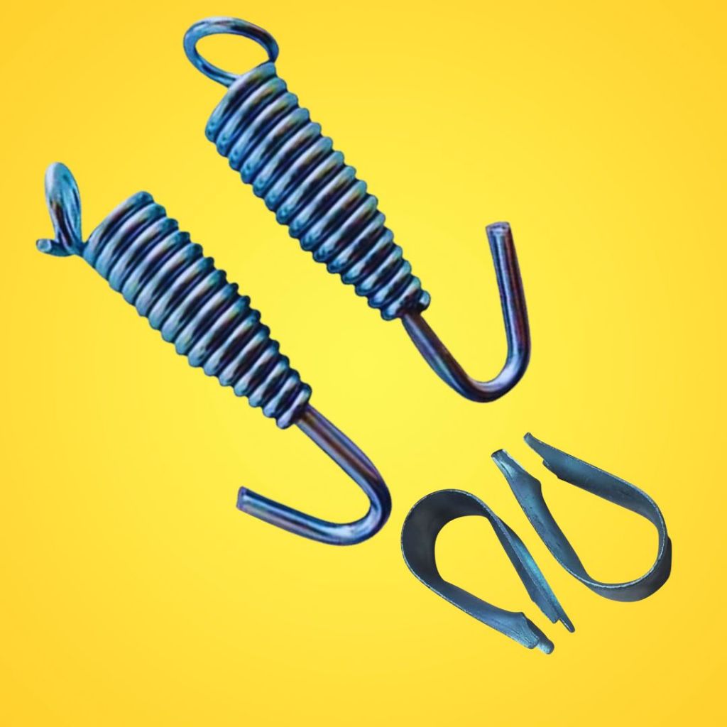 Mola Extensora de Rede + Protetor de Punho | Kit Acessórios Rede de Dormir (MOLA + PROTETOR)