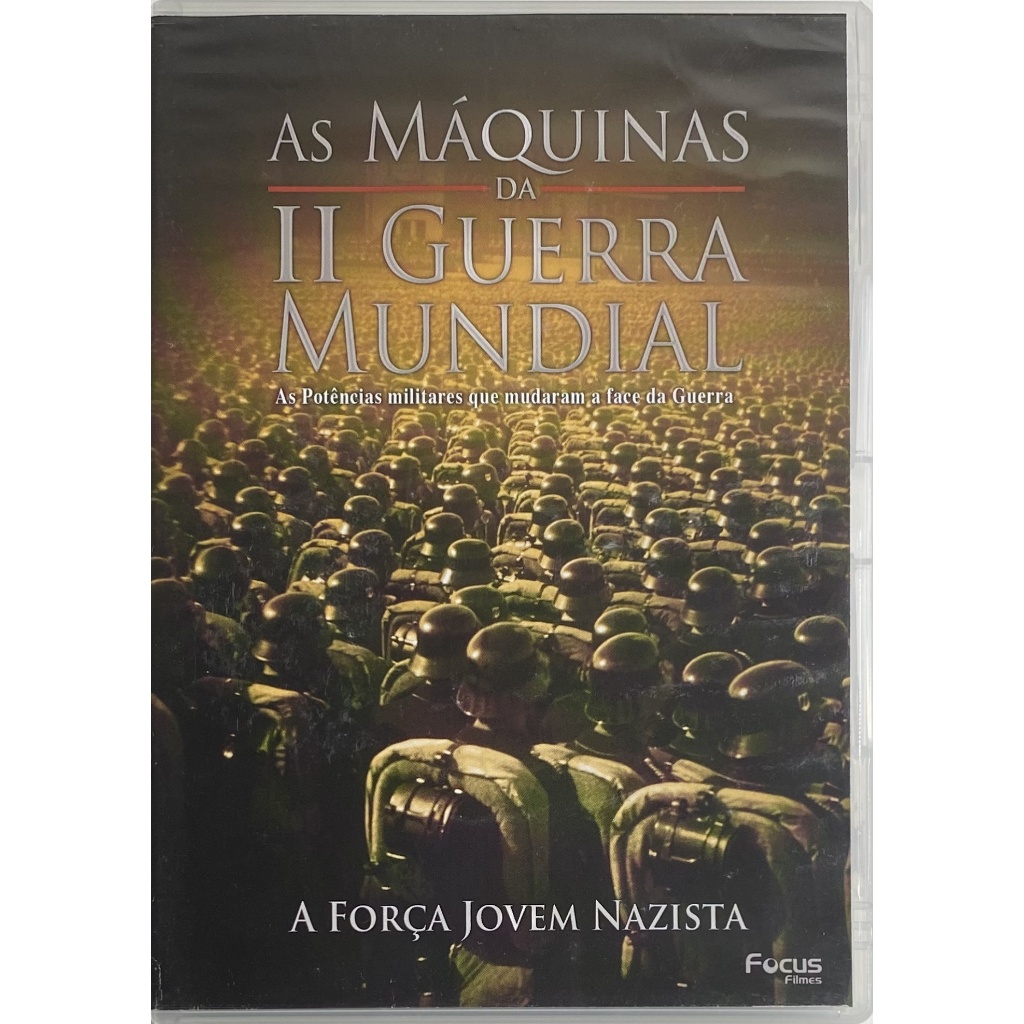 As Máquinas Da II Guerra Mundial - A Força Jovem Nazista - DVD Original