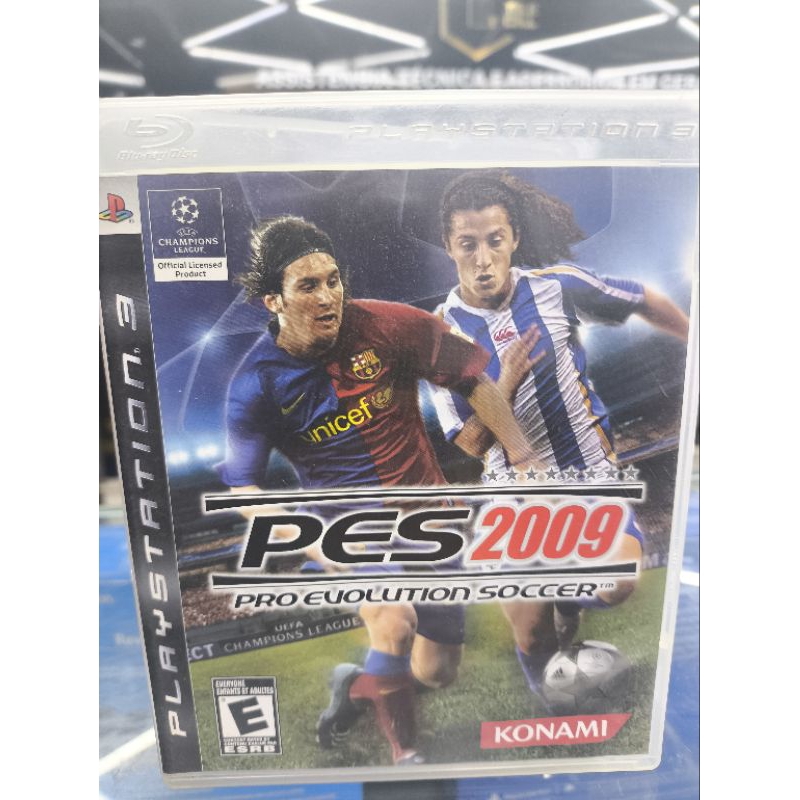 Jogo para Play Station 3 PS3 mídia física PES 2009 Usado