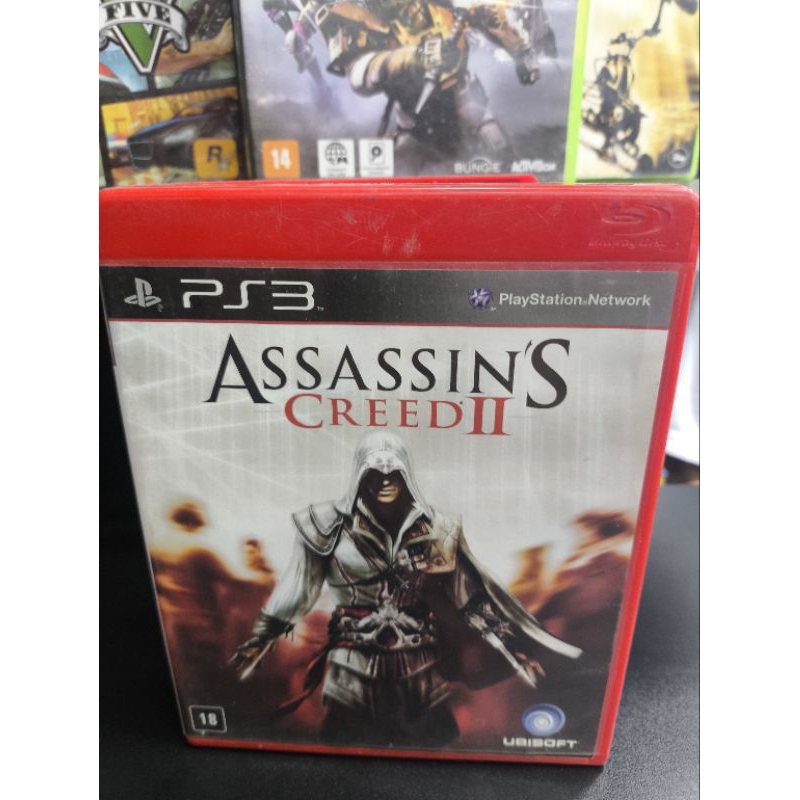 Jogo para PS3 usado mídia física Assassins Creed 2