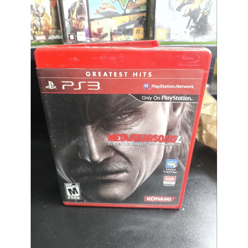 leia o anúncio por gentileza jogo para ps3 mídia física usado Metal gear solid 4