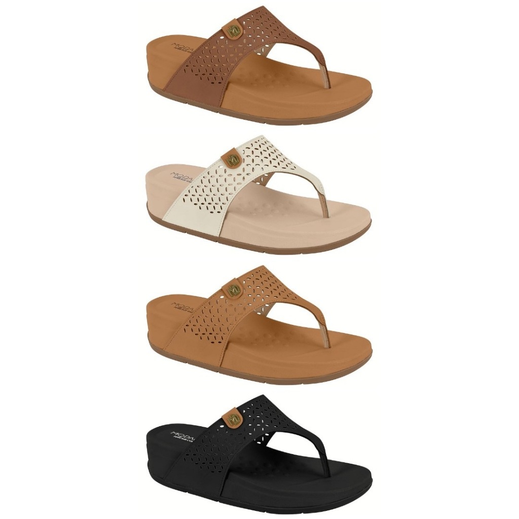 Sandália Papete Tamanco Modare Ultraconforto Ortopédica Coluna Esporão 7207.104 em Oferta na Shopee