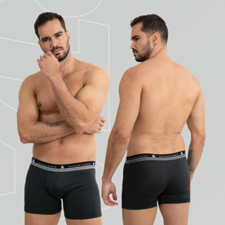 Kit Com 5 Cuecas Boxer Masculina Microfibra Original em Oferta na Shopee