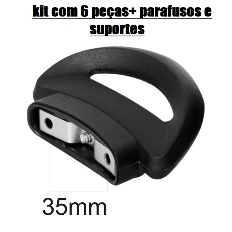 Kit c/06 Alças de panela concerto baquelite Acf em Oferta na Shopee