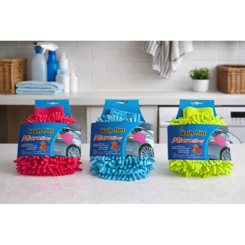 Kit 2 Luvas Microfibra para Limpeza de Janelas, Limpeza de Móveis, Lavagem de carros e várias Superfícies-Reutilizável. em Oferta na Shopee