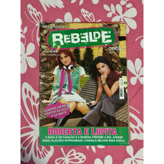 Revista Mega Pôster RBD Rebelde Dulce Maria Maite N3 em Oferta na Shopee